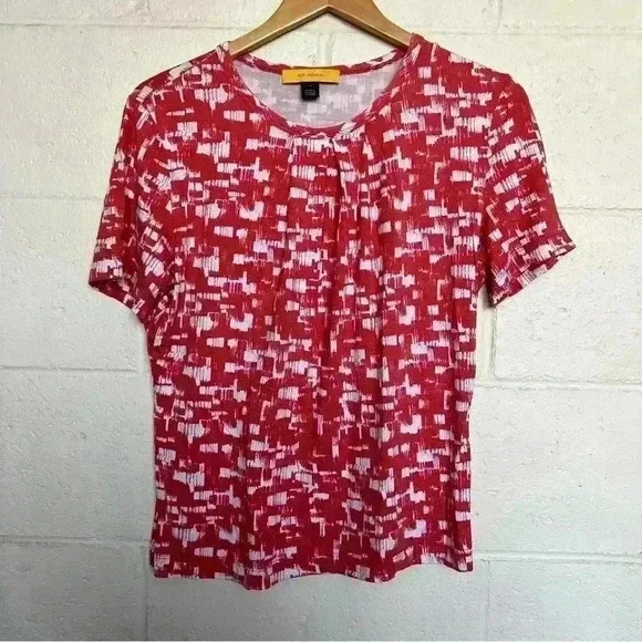 St John Short Sleeve Top-Medium - Picture 1 of 6